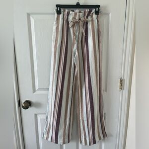 Abercrombie & Fitch Multicolor Striped Pants